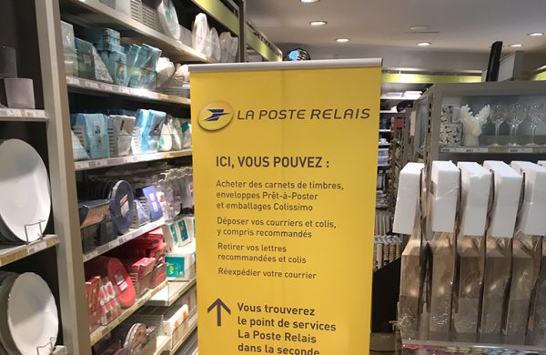 La Poste kakemono auto portant impression numérique