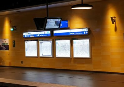 vitrine lumineuse