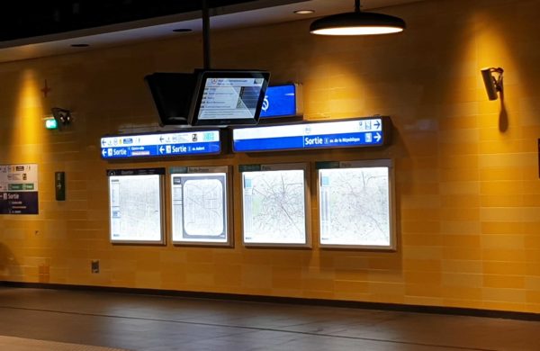 vitrine lumineuse